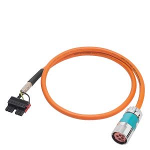 CABO POT 07M 4X1,5 (2X1,5)C C/ CONECTORES SPEED-CONNECT MOTION-CONNECT 800PLUS 6FX80025DN261AH0