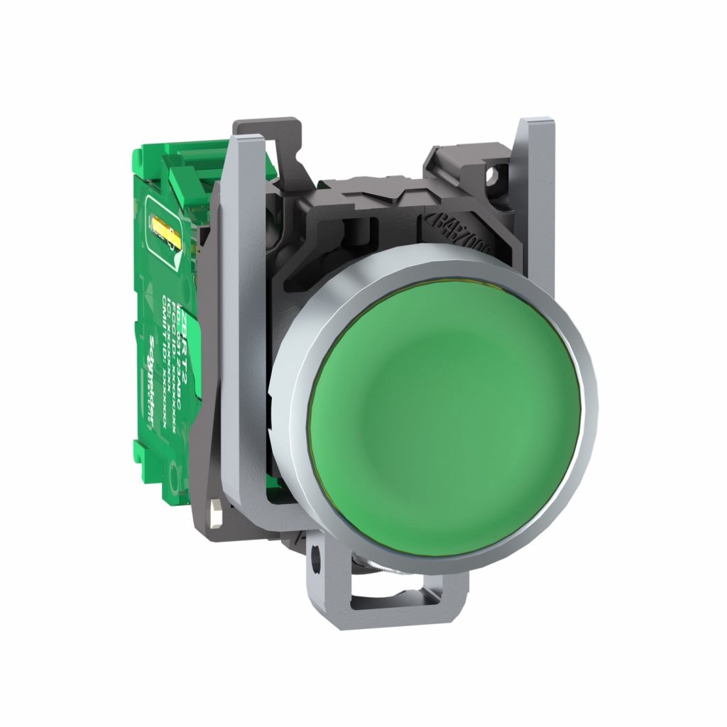 BOTAO METALICO WIRELESS COM PASTILHA VER ZB4RTA3