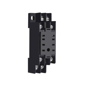 BASE PARA RELÉ RXM2LB, CONTATOS MISTOS, TERMINAIS POR PARAFUSO