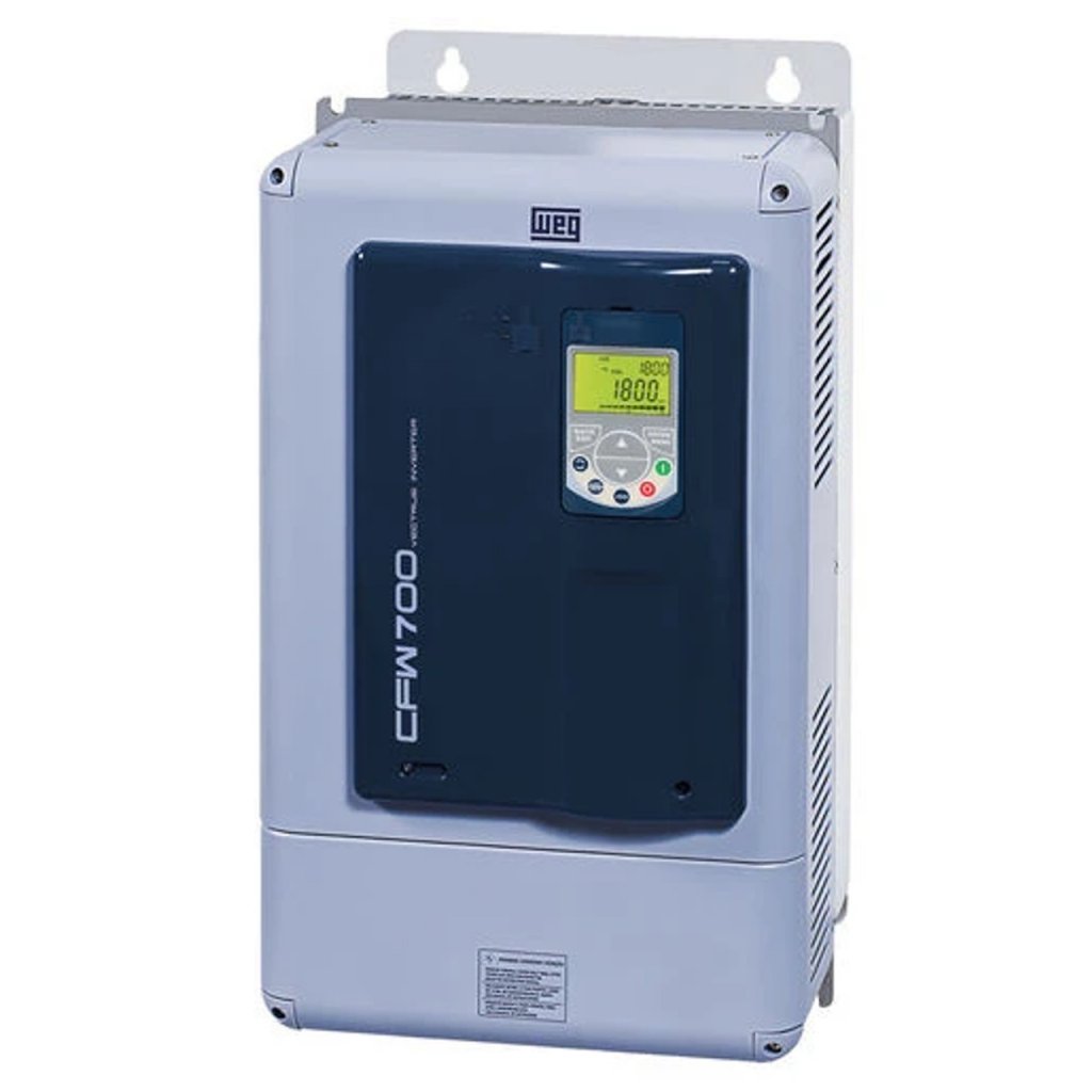 INVERSOR DE FREQUÊNCIA TRIFÁSICO 90KW 180A 380/480V 50/60HZ CFW700E0180T4NB20C3 11312645