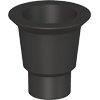 ADAPTADOR DE TUBO, PRETO, PARA LUMINÁRIAS PARA EMBUTIR COM DIÂMETRO DE 70 MM 8WD53080EG