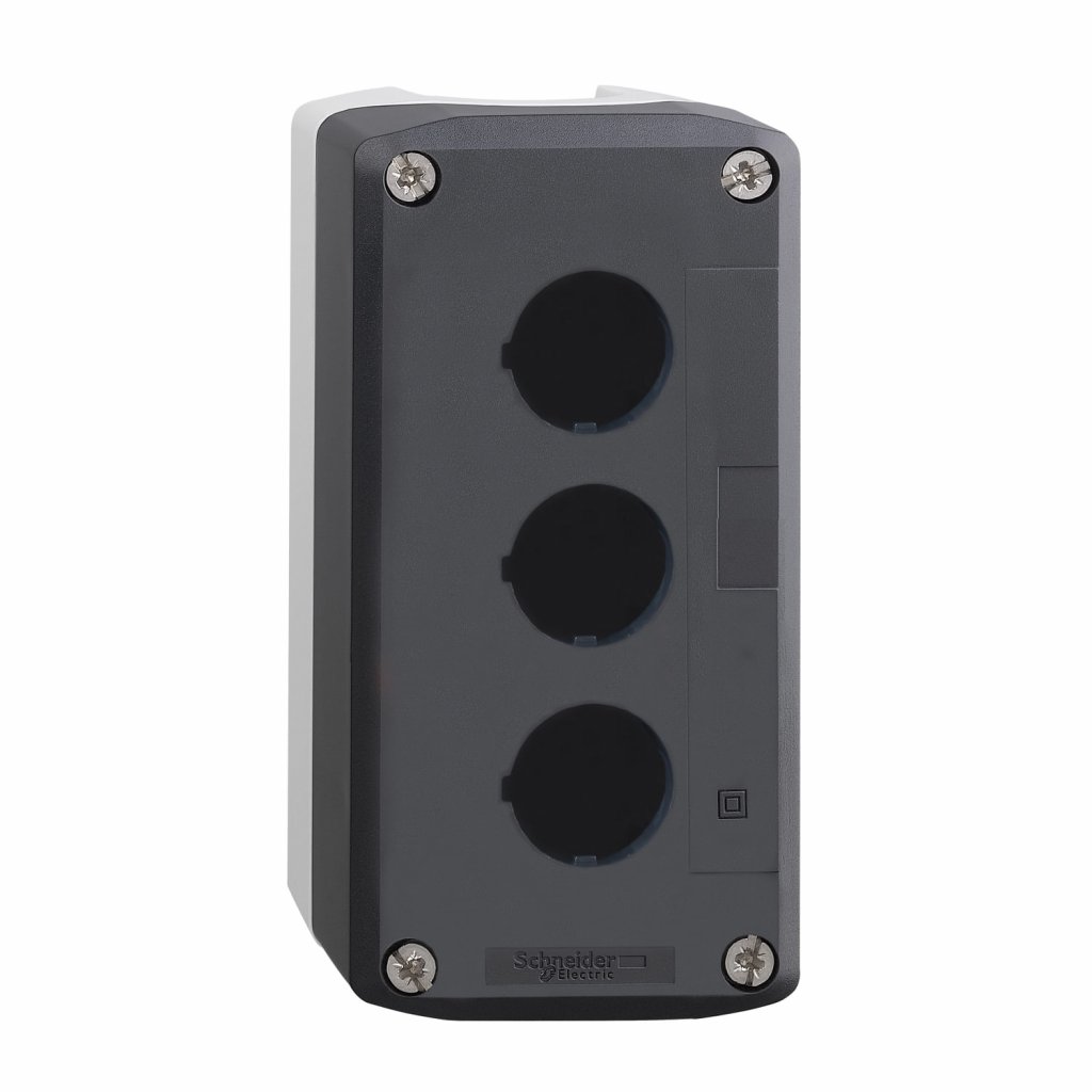 BOTOEIRA 22MM PLASTICA 3 FUROS VAZIA XALD03H7