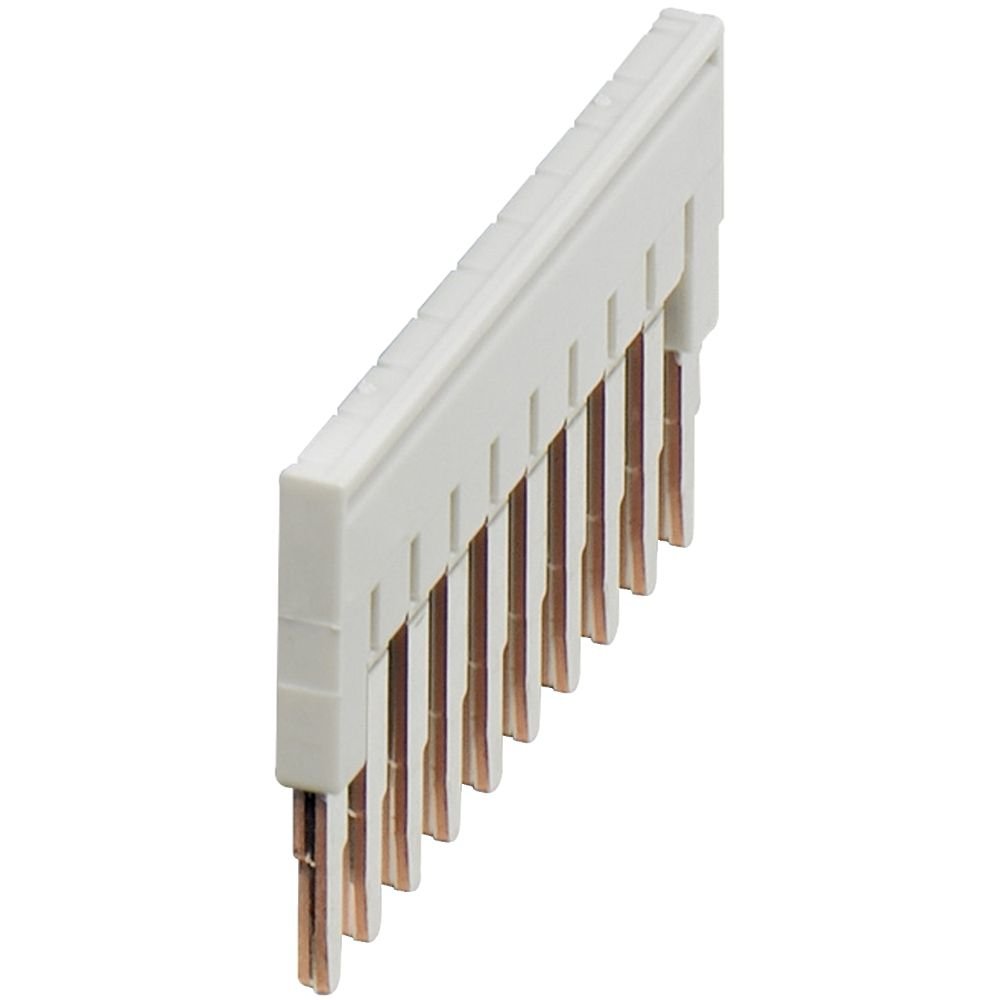 BARRA DE LIGAÇÃO PARA 10 PONTOS 2.5MM2 CINZA