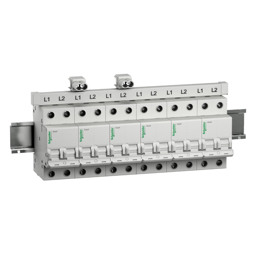 BARRAMENTO FASE (PENTE DE CONEXAO) 1P 80A 57 POLOS EZ9X33157