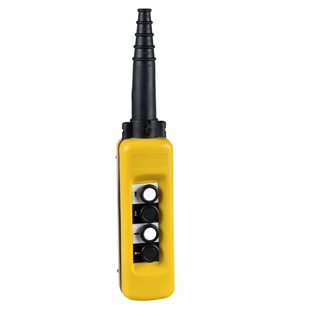 BOTOEIRA PENDENTE PLASTICA 4 BOTOES XACA481
