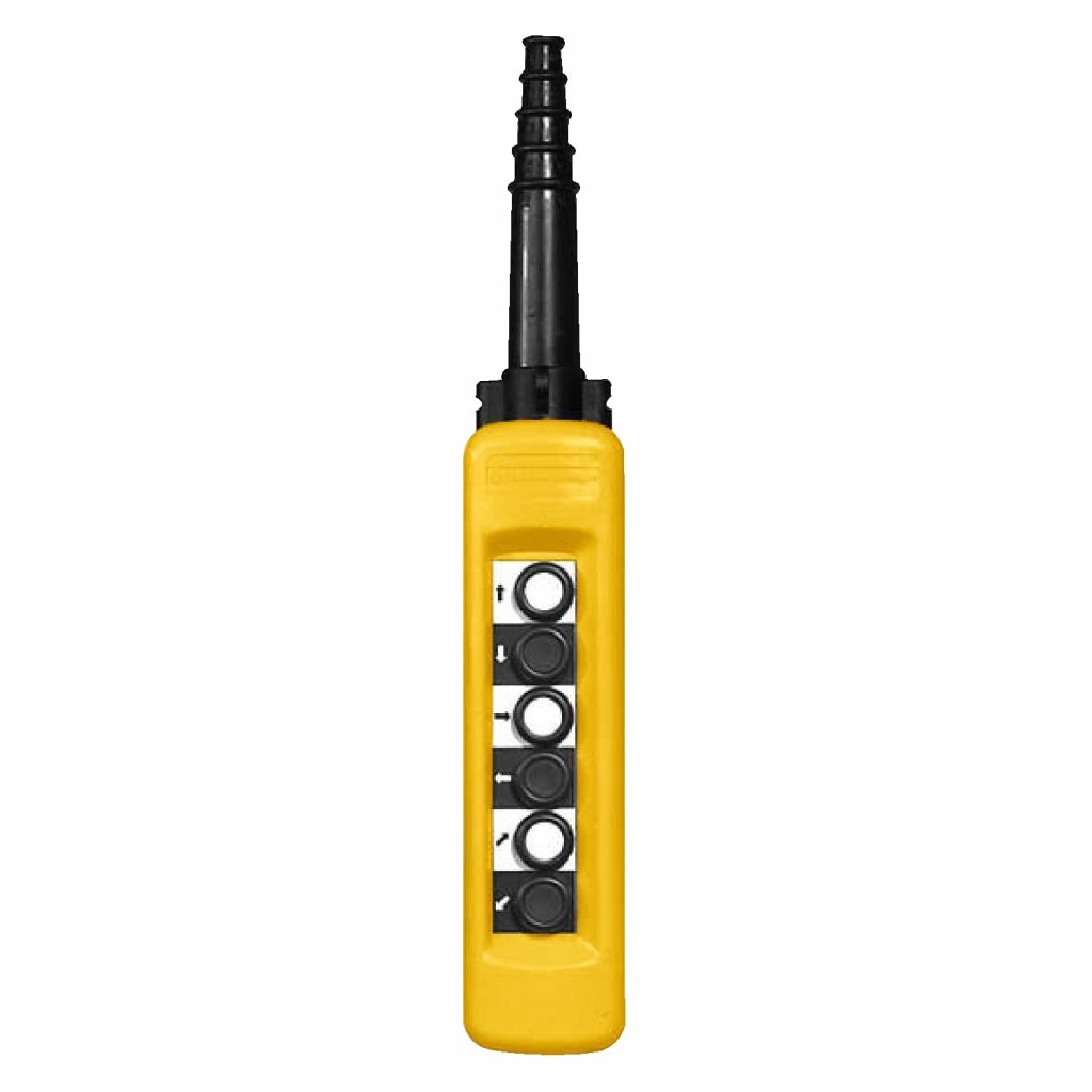 BOTOEIRA PENDENTE PLASTICA 6 BOTOES XACA681