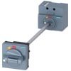 ACIONAMENTO GIRATÓRIO DO ACOPLAMENTO DA PORTA PADRÃO IEC IP65 COM TRAVAMENTO  3VA91570FK21
