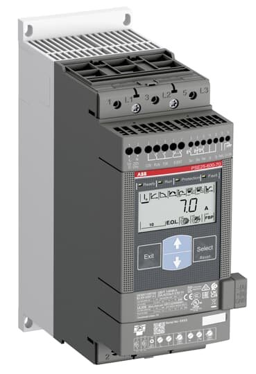SOFT STARTER TRIFÁSICO IN LINE 230V/5,5KW 400V/11KW 500V/15KW 25A 208/600V 50/60HZ PSE2560070