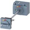 ACIONAMENTO GIRATÓRIO DO ACOPLAMENTO DA PORTA PADRÃO IEC IP65 COM TRAVAMENTO  3VA92670FK23