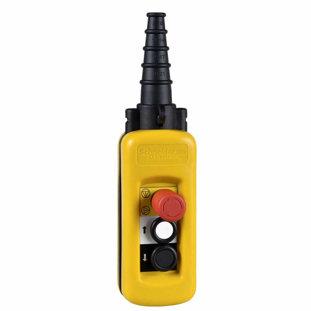 BOTOEIRA PENDENTE PLASTICA 2 BOTOES 2 VE XACA2913