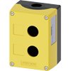 CARCAÇA PARA APARELHO DE COMANDO, 22MM, REDONDA, PLÁSTICO, AMARELO, 2 PONTOS ... 3SU18020AA000AB2