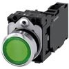 BOTAO MET ILU 24V MOM PARA 1NA+1NF VD 3SU11520AB401FA0