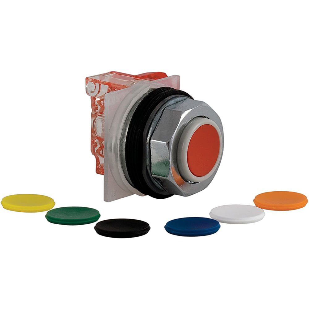 BOTAO 30MM METALICO SALIENTE 1NA MULTICORES 9001KR3UH5