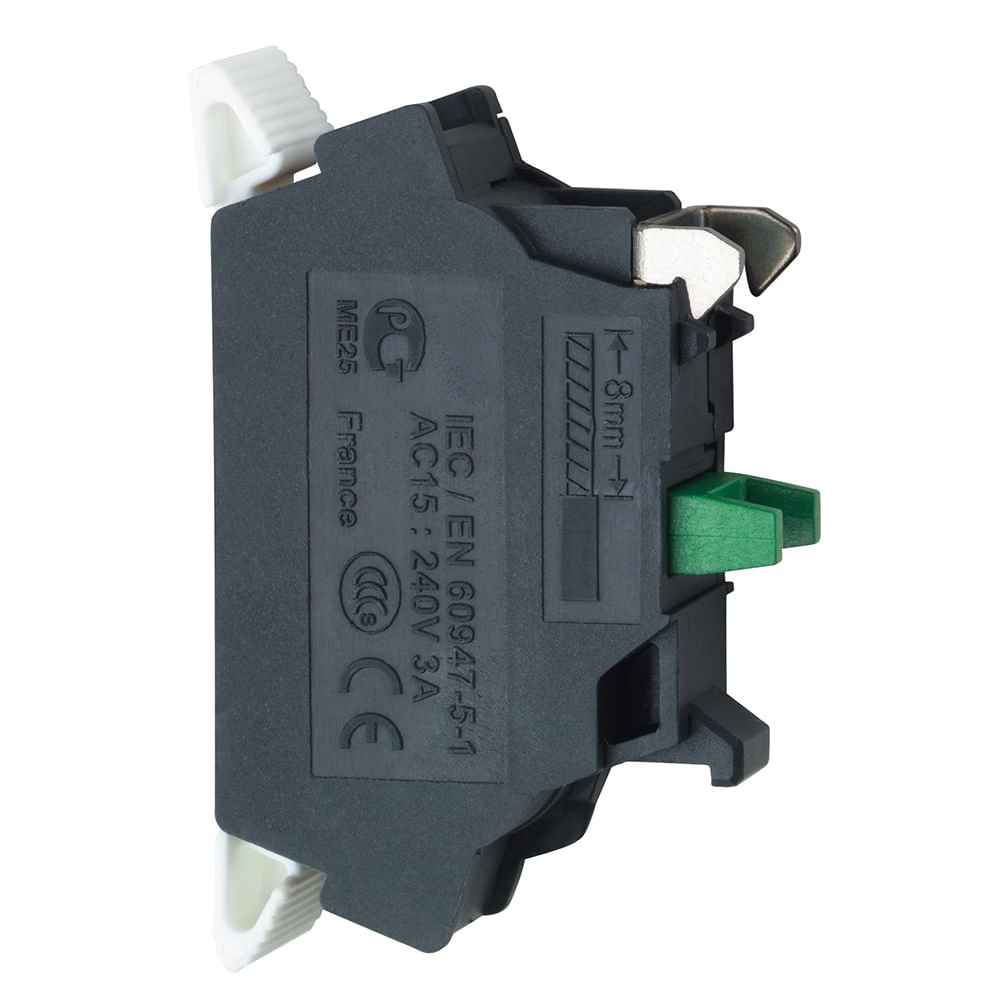 BLOCO DE CONTATO 1NA MOLA ZBE1015