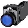 BOTAO PLA ILU 24V MOM PARA 1NA+1NF AZ 3SU11020AB501FA0