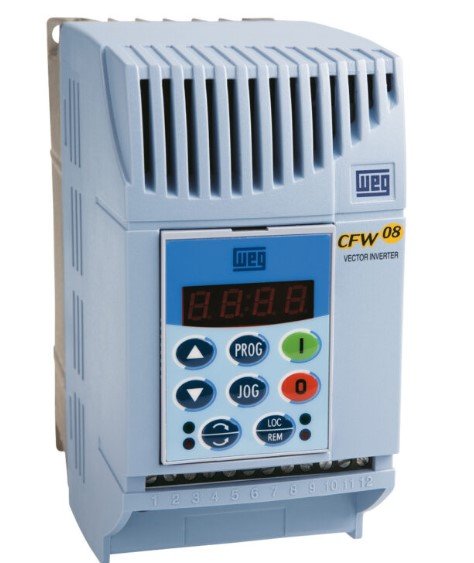 INVERSOR DE FREQUÊNCIA TRIFÁSICO 7,5KW 28A 200/240V 50/60HZ CFW080280T2024PSZ 10413906