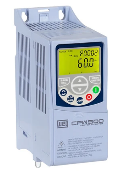 INVERSOR DE FREQUÊNCIA TRIFÁSICO 3KW 9,6A 200/240V IP20 CFW500 CFW500A09P6T2NB20 11575776