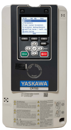 INVERSOR DE FREQUÊNCIA TRIFÁSICO 1,12KW 4,8A 380/440V CR700 CR70U4005ABMYB