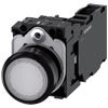 BOTAO PLA ILU 24V MOM PARA 1NA+1NF BR 3SU11020AB601FA0