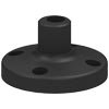 BASE PLASTICA P/COLUNA LUMINOSA 70MM PRETA SIEMENS 8WD43080DB