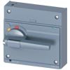 ACIONAMENTO GIRATÓRIO FRONTAL PADRÃO IEC IP30/40 ACESSÓRIOS PARA: 3VA15/25 1000 3VA96870EK11