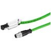 CABO DE CONEXÃO INDUSTRIAL ETHERNET M12- 6XV18715TH30