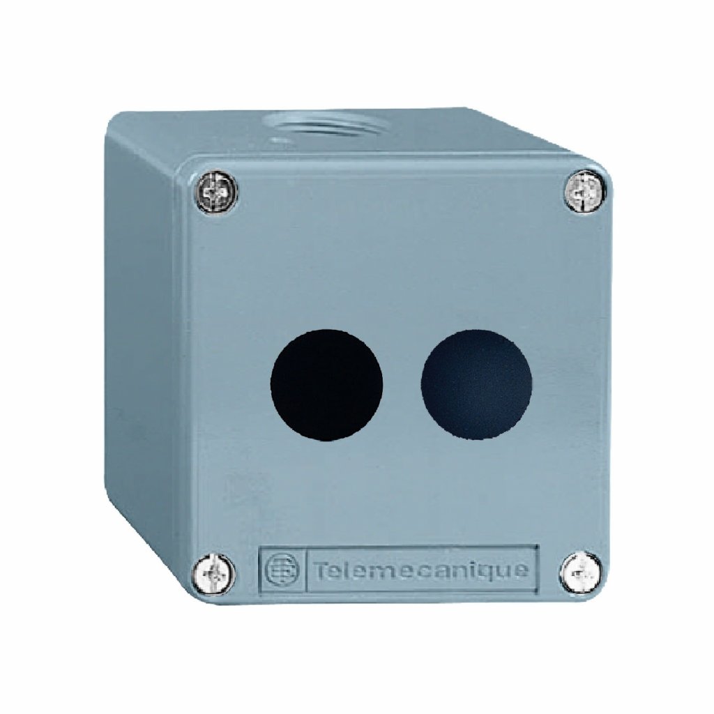 BOTOEIRA 22MM METALICA 2 FUROS AZUL XAPM1202