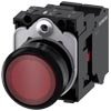BOTAO PLA ILU 230V MOM MOLA 1NF VM 3SU11060AB203CA0