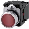 BOTAO MET ILU 230V MOM PARA 1NF VM 3SU11560AB201CA0