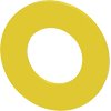 ARRUELA PARA PARADA DE EMERGÊNCIA, AMARELO, D. EXT. 45MM, D. INTERNO 22,5MM 3SU19000BA310AA0