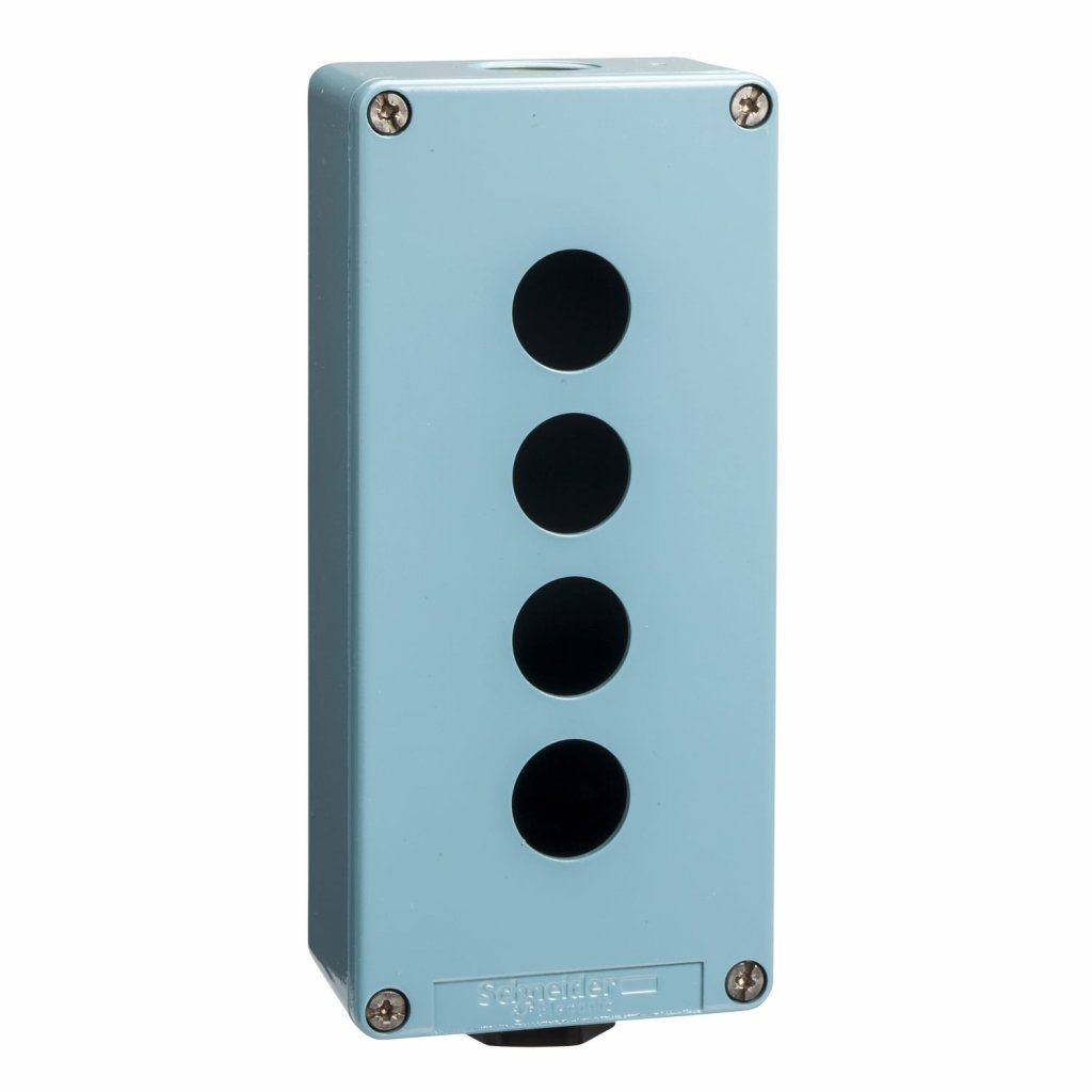 BOTOEIRA 22MM METALICA 4 FUROS AZUL XAPM3504