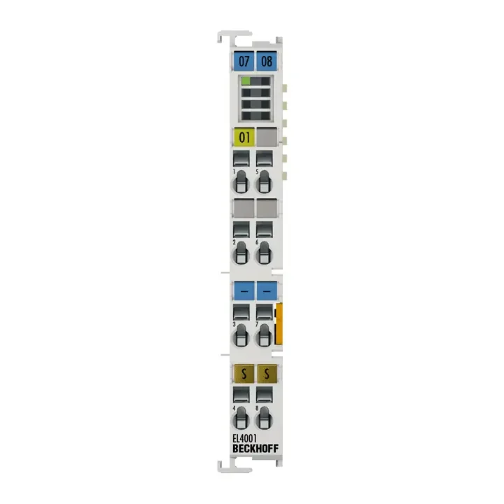 MODULO TERMINAL ETHERCAT SAIDA ANALOGICA 1AO TENSÃO 0/10V 12 BITS EL4001