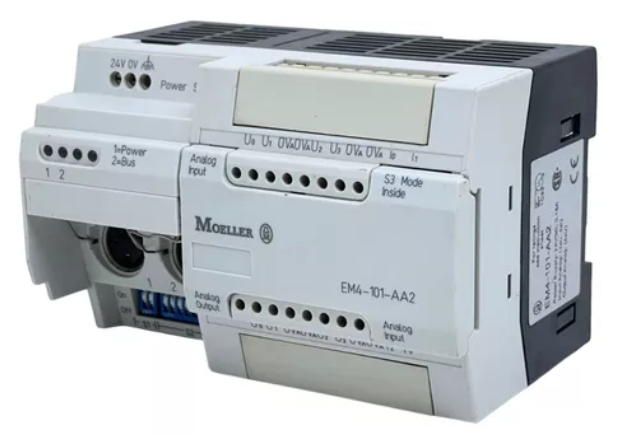 MODULO EXPANSAO REMOTO ENTRADA/SAIDA DIGITAL/ANALOG 6/8AI 4AO 24VCC 0,15A EM4101AA2