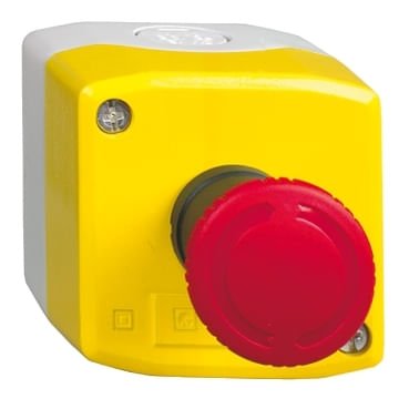 BOTOEIRA 22MM PLASTICA 1 BOTAO EMERG SOC - XALK178F