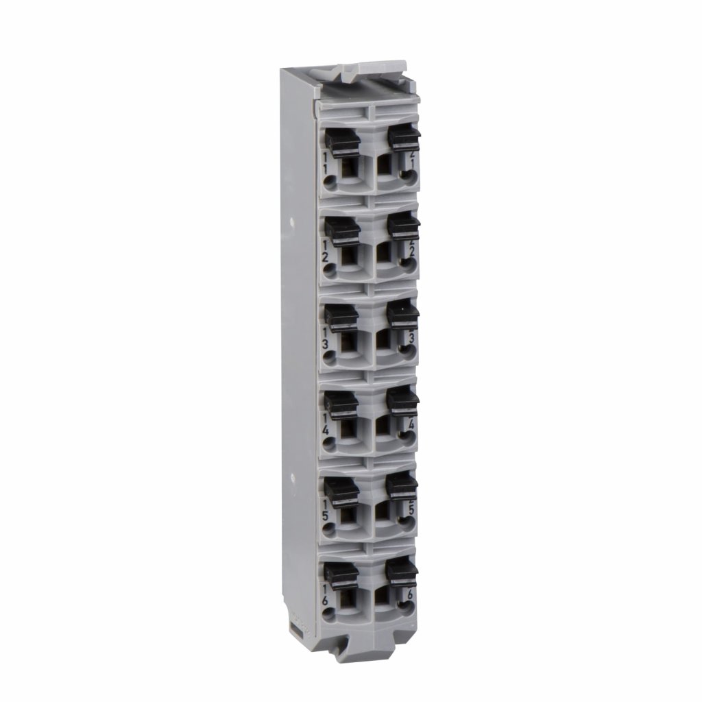 BLOCO DE CONECTORES 12 PINOS MODICON TM5, 24 VDC TM5ACTB12PS
