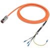 CABO POT 10M COM CONECTORES 4X2.5 1FL6 6FX30025CL121BA0
