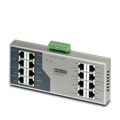 SWITCH ETHERNET 16 TP 24VCC RJ45 10/100MBPS FLSWITCHSF16TX 2832849