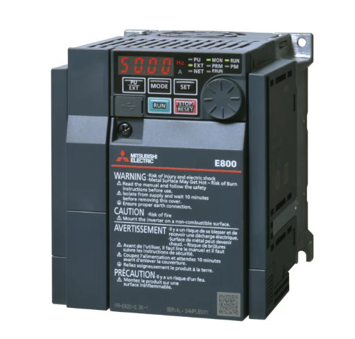 INVERSOR DE FREQUÊNCIA TRIFÁSICO 0,75KW 2,6A 380/480V 50/60HZ FRE8400026560