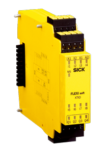CONTROLADOR SEGURANÇA 8I/4O 24VCC CAT4 FLEXISOFT FX3XTIO84002 1044125