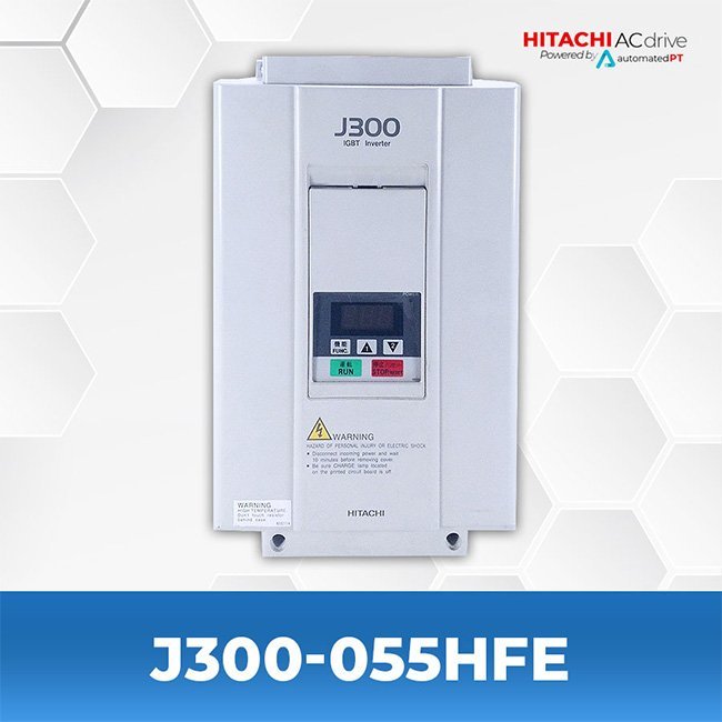 INVERSOR DE FREQUÊNCIA TRIFÁSICO 5,5KW 13A 400V 50/60HZ J300055HFE