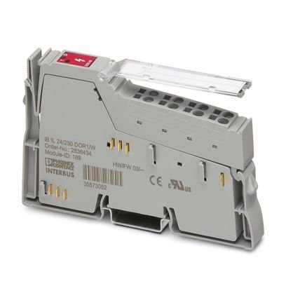 BORNE RELE INLINE 24VCC 230VCA BIL24230DOR1W2MBDPAC 2862110