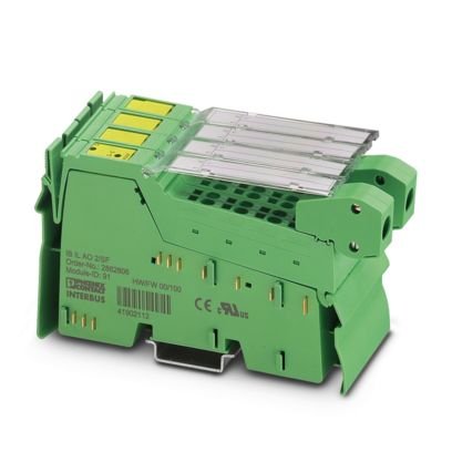 MODULO SAIDA ANALOG 2AO 0-10V IP20 IBILAO2SFPAC 2863083