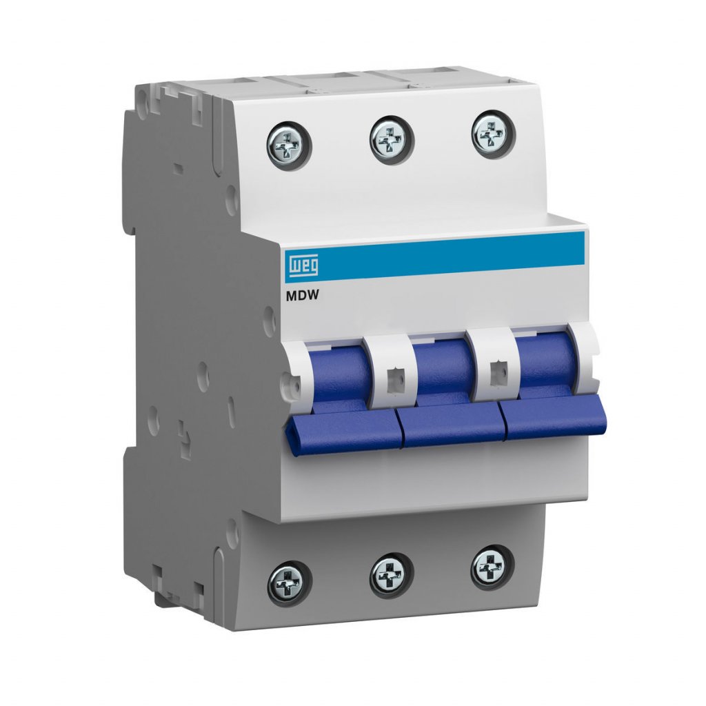 DISJUNTOR MINI TRIP 25A 230/400VCA 50/60HZ C 5KA MDWC253 10076433