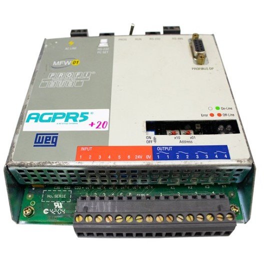 MÓDULO COMUNICAÇÃO FIELDBUS 85-240VCA MFW01DNP