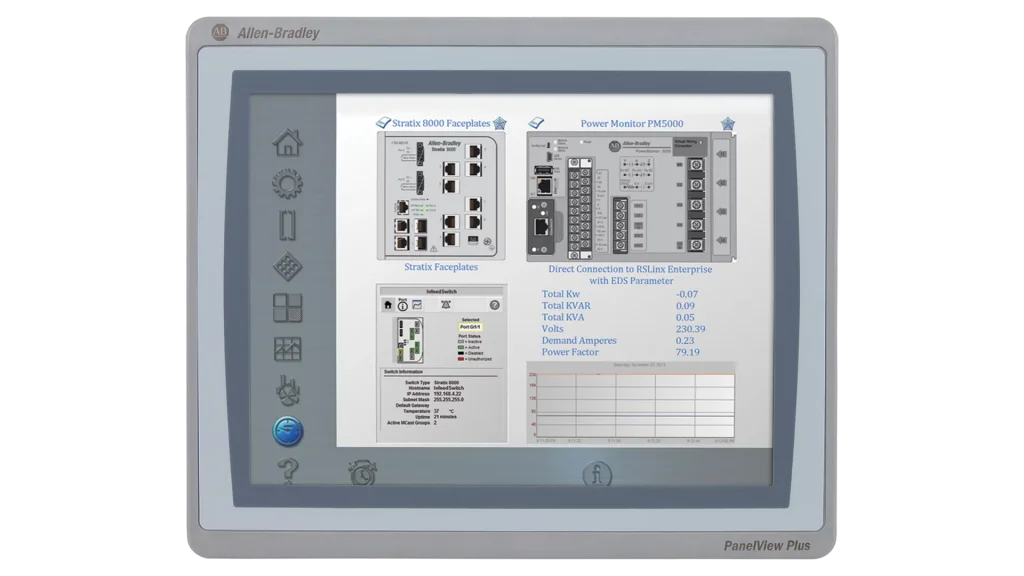 IHM PANELVIEW PLUS 7 STANDARD 6 TERMINAL 2711PT6C21D8S