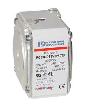 FUSIVEL ULTRA RAPIDO PARAFUSO AR 1250A 690V PC33UD69V1250TF