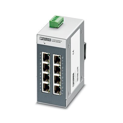 INTERRUPTOR ETHERNET 8 PORTAS TP-RJ45 IDENTIFICACAO AUTOMATICA INDICE TRANSMISSAO DADOS 10/100 MBIT/S (RJ45) FUNÇÃO AUTOCROSSING SFNB8TX