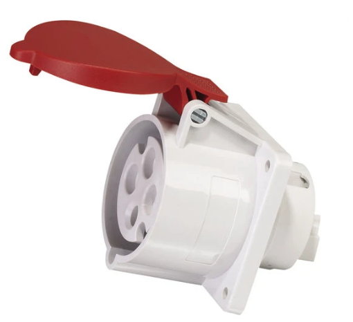 TOMADA INDUSTRIAL EMB FEMEA 4P 32A VM TEW32P4H9E57 12821802