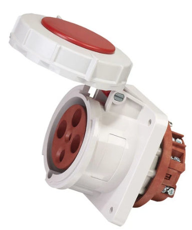TOMADA INDUSTRIAL EMB FEMEA 4P 63A VM TEW63P4H6E53 12821838
