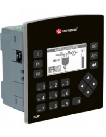 CONTROLADOR LOGICO PROGRAMAVEL 24VCC RS232/485 V130JT38